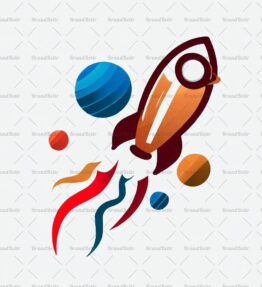 Rakete und Planeten